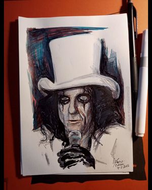 Image post by @alicecooper on Instagram