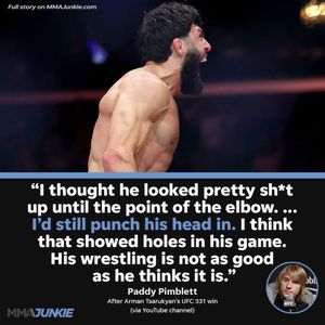 Image post by @mmajunkie on Instagram