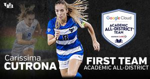 Image post by @UBWomensSoccer on Twitter