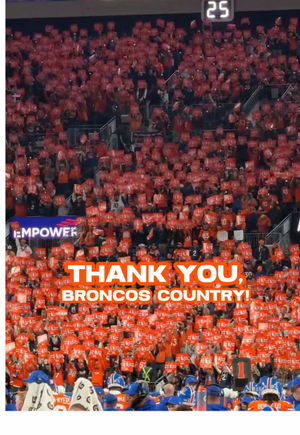 Video post by @broncos on TikTok