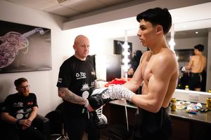 Image post by @MatchroomBoxing on Twitter
