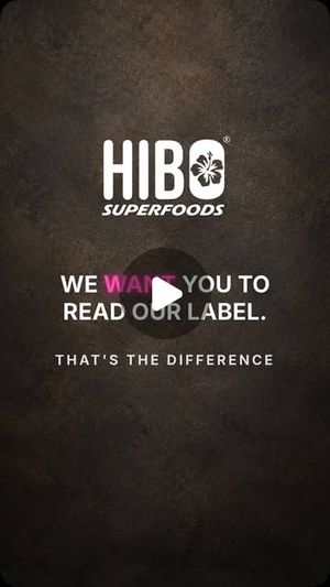 Image post by @hibosuperfoods on Instagram