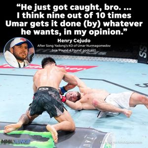 Image post by @mmajunkie on Instagram