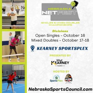 Image post by @NebraskaNetFestPickleball on Facebook