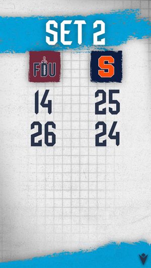 Image post by @FDUKnightsWVB on Twitter/X