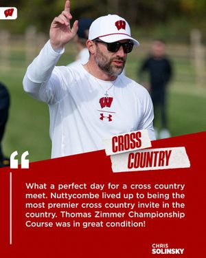 Text post by @BadgerTrackXC on Twitter/X