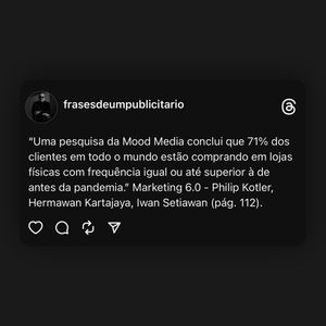Image post by @frasesdeumpublicitario on Instagram