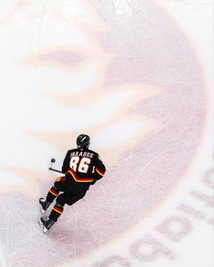 Image post by @NHLFlames on Twitter