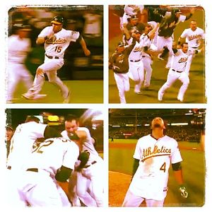Image post by @athletics on Instagram