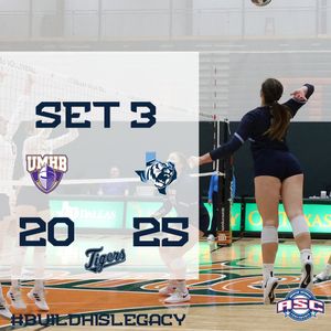 Image post by @ETBU_Volleyball on Twitter