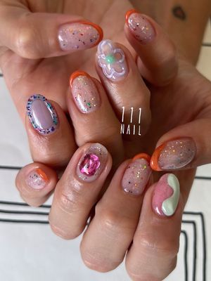 Image post by @111nail_omotesando on Instagram