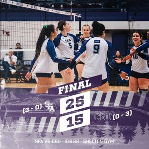 Image post by @sfa_volleyball on Instagram