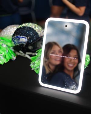 Image post by @seahawksdancers on Instagram