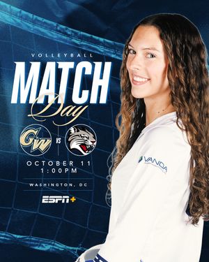 Image post by @gw_volleyball on Instagram