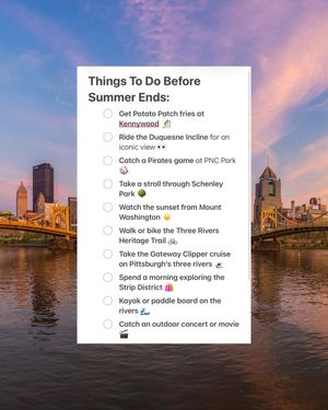 Image post by @visitpittsburgh on Instagram