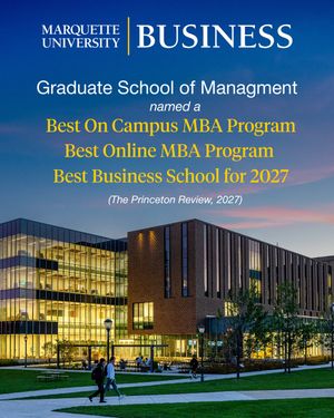 Image post by @marquette_business on Instagram