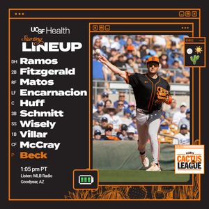 Image post by @SFGiants on Twitter