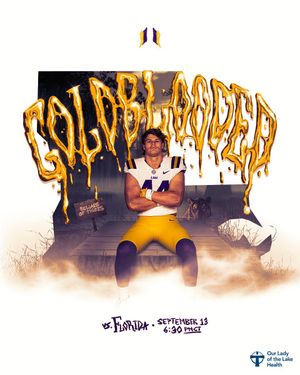 Image post by @LSUfootball on Twitter