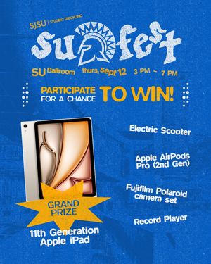 Image post by @studentunionsjsu on Instagram
