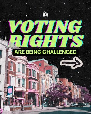 Image post by @rockthevote on Instagram