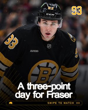 Image post by @nhlbruins on Instagram
