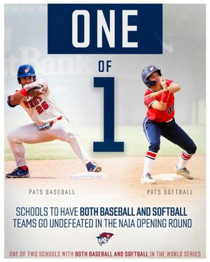 Image post by @PatsBaseballUC on Twitter