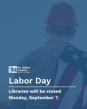 Image post by @stjohnscountylibrary on Instagram
