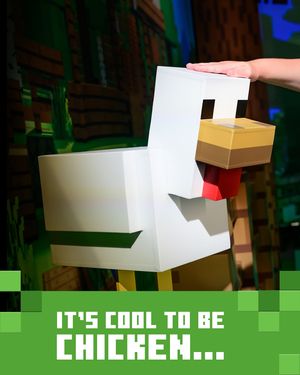 Image post by @minecraftexperienceirl on Instagram