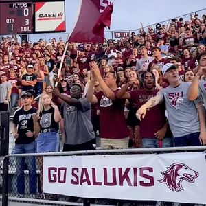 Image post by @SalukiAthletics on Facebook