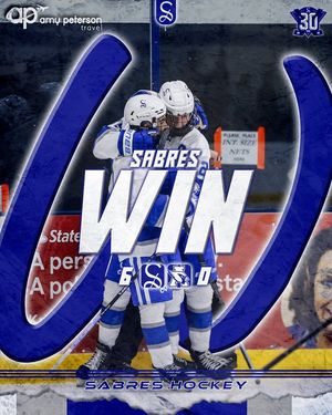 Image post by @SabreBoysHockey on Facebook