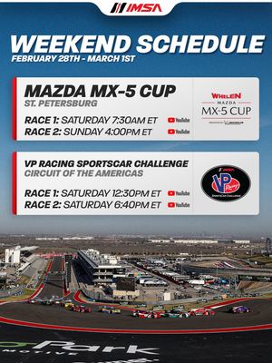 Image post by @imsa_racing on Instagram