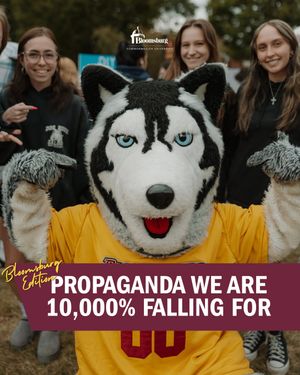 Image post by @bloomsburgu on Instagram