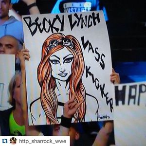 Image post by @beckylynchwwe on Instagram