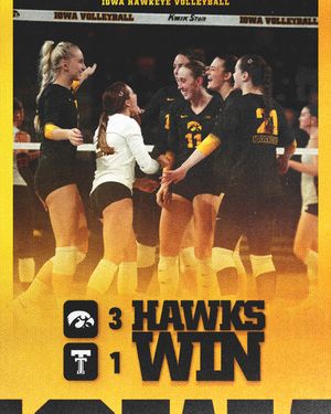 Image post by @iowavolleyball on Instagram