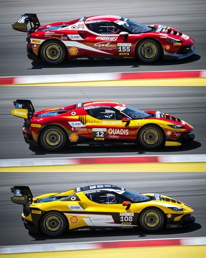 Image post by @ferrariraces on Instagram