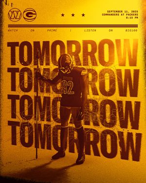 Image post by @Commanders on Twitter