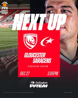 Image post by @officialgloucesterrugby on Instagram