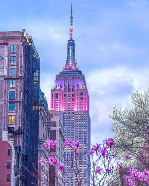 Image post by @EmpireStateBldg on Twitter