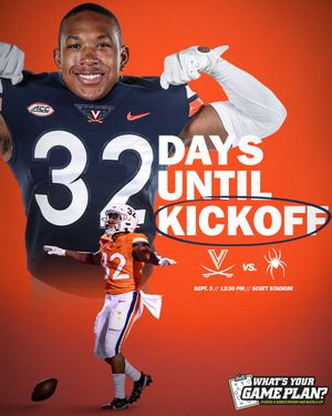 Image post by @VirginiaSports on Twitter