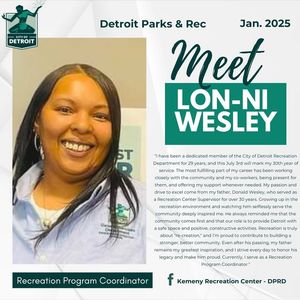 Image post by @DetroitParksRec on Facebook
