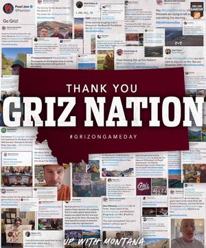Image post by @UMGRIZZLIES on Twitter