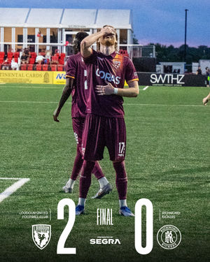 Image post by @loudoununitedfc on Instagram