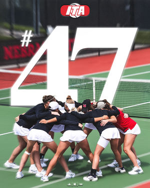 Image post by @huskerwtennis on Instagram