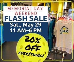 Image post by @JaxPickleBallStore on Facebook
