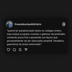 Image post by @frasesdeumpublicitario on Instagram