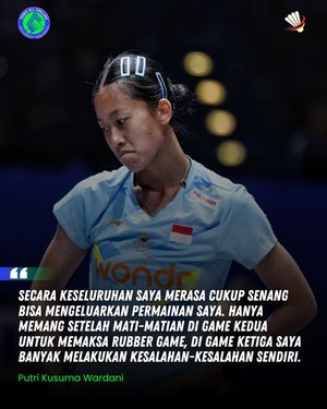 Image post by @bolalobbadminton on Instagram