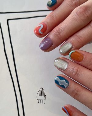 Image post by @111nail_omotesando on Instagram