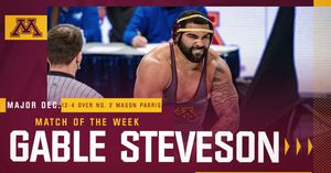 Image post by @gopherwrestling on Instagram