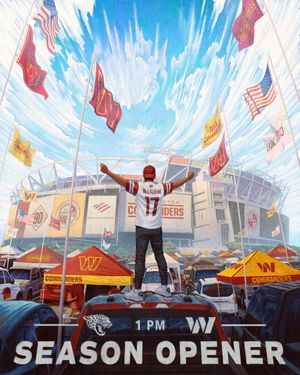 Image post by @Commanders on Twitter