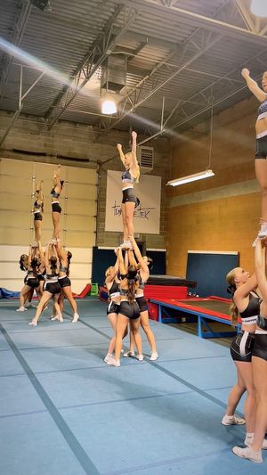 Video post by @corner_canyon_cheer on Instagram